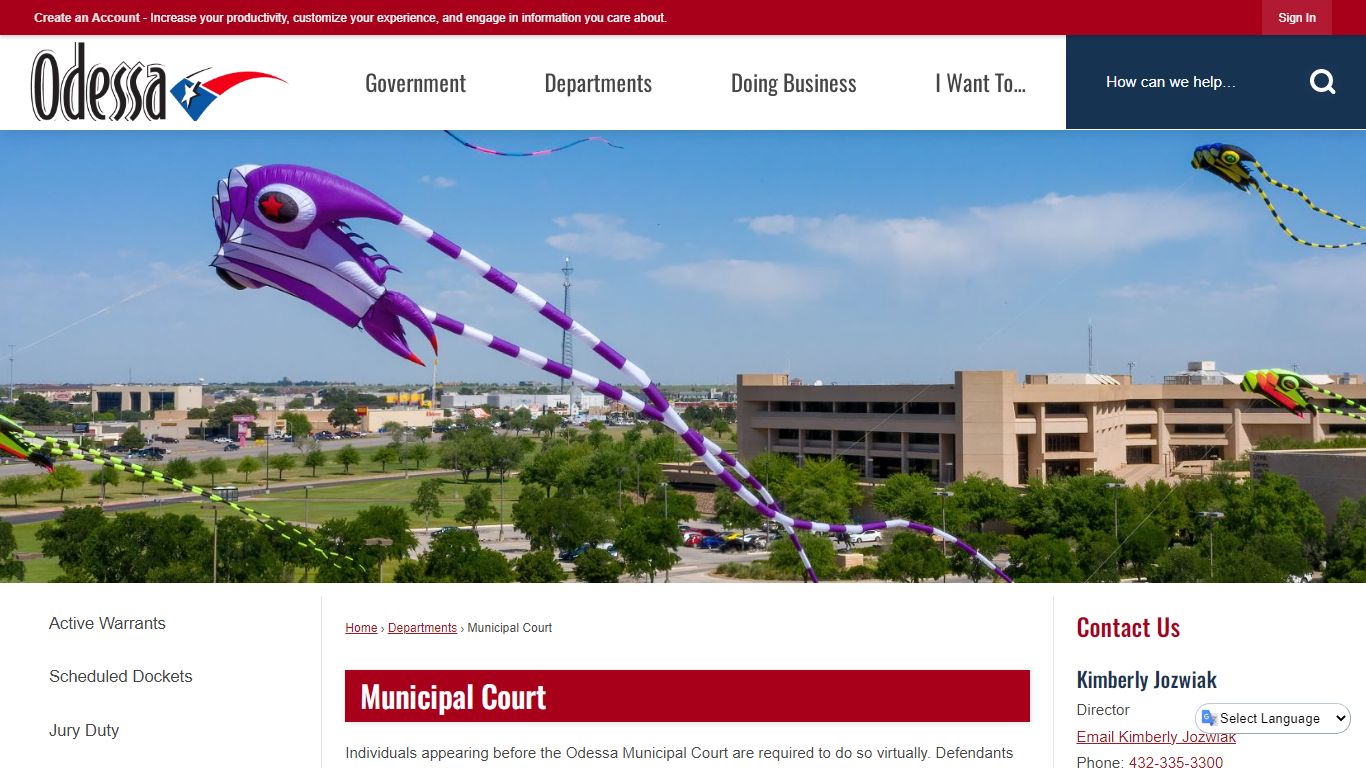 Municipal Court | Odessa, TX